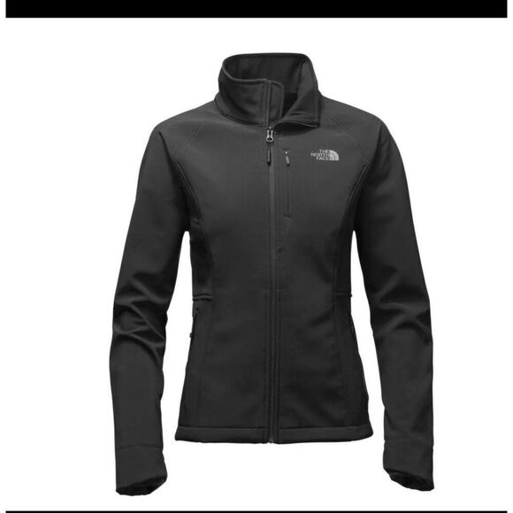 Women's Northface black apex bionic stretch softshell  Jacket Medium/M - Picture 5 of 12